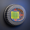 Stade 3D lumineux – Ligue 1