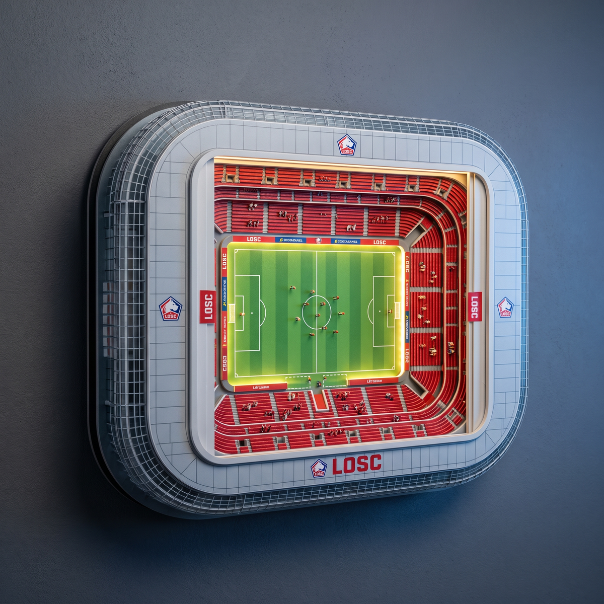 Stade 3D lumineux – Ligue 1