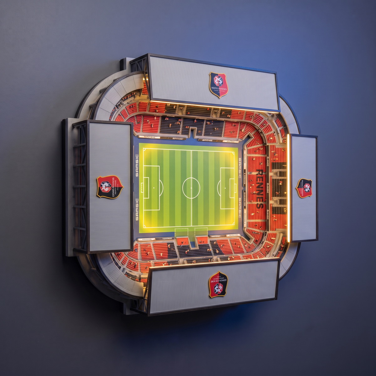 Stade 3D lumineux – Ligue 1